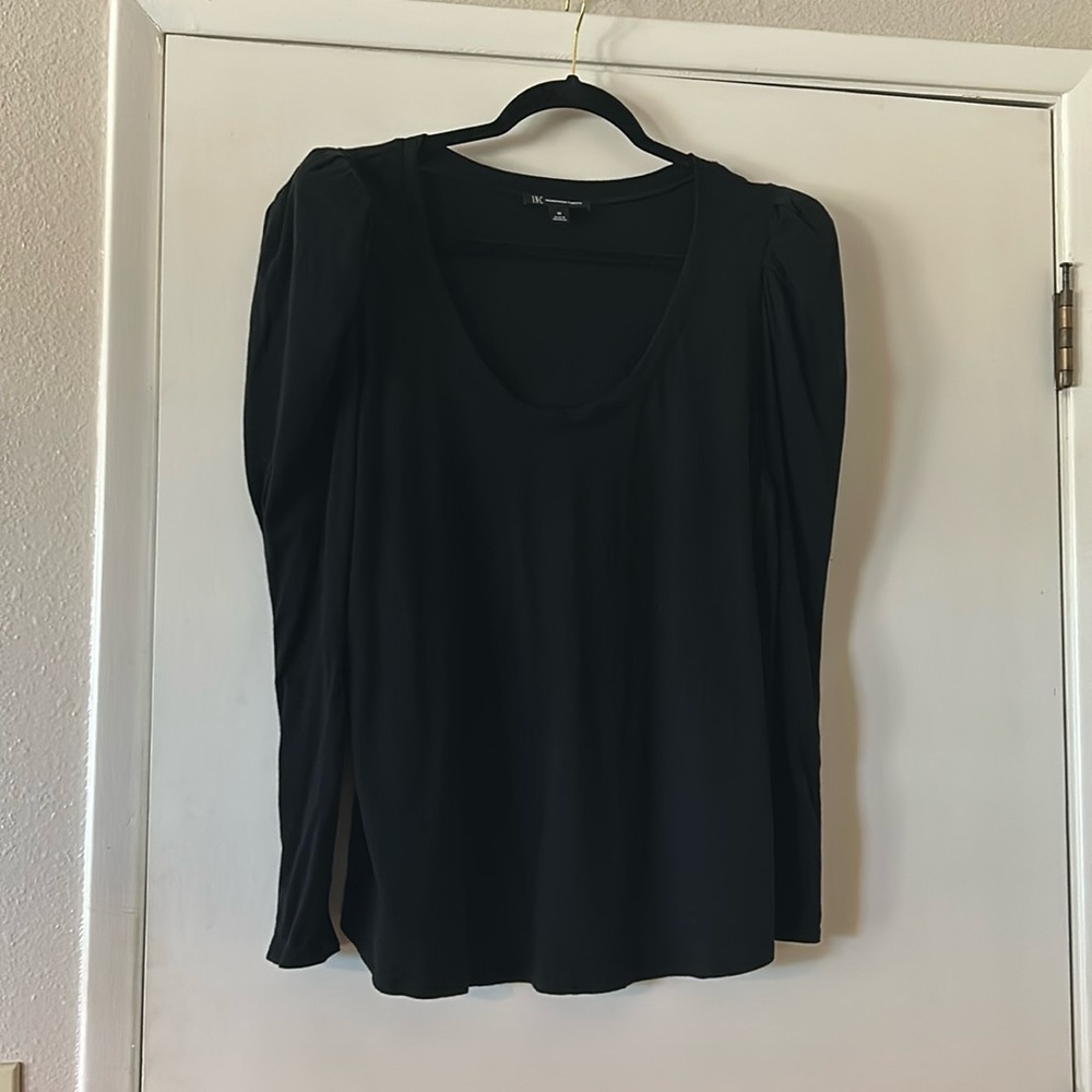 INC blouse long sleeve XL